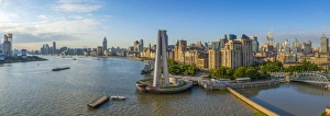 China, Shanghai, Huangpu District, The Bund, Huangpu Park, Monument to the People s