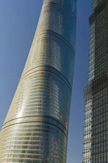 Images Dated 24th February 2014: China, Shanghai, Pudong District, Financial District, Shanghai Tower and Jin Mao Tower