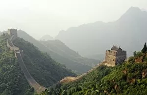 Images Dated 16th July 2010: China, Tianjin, Taipinzhai. The section of Chinas Great Wall from Taipinzhai to Huangyaguan is