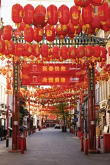 China Town Prints: China Town, London, England