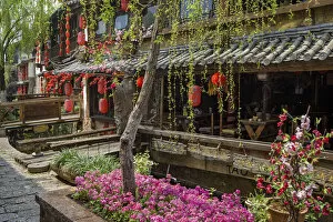 Images Dated 6th September 2021: China, Yunnan Province, Lijang, restaurant