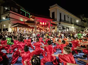 Images Dated 8th September 2020: Chinese New Year Celebration, Chinatown, Havana, La Habana Province, Cuba