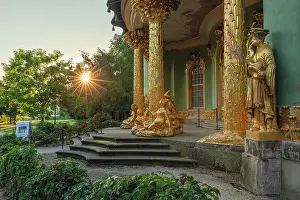 Sanssouci Prints: Chinese Teahouse, Sanssouci, Potsdam, Brandenburg, Germany