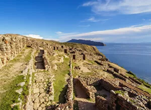 Images Dated 22nd September 2017: Chinkana Ruins, Island of the Sun, Titicaca Lake, La Paz Department, Bolivia