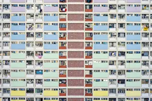 Choi Hung Estate, one of the oldest public housing estates in Hong Kong, Wong Tai