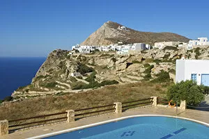 Images Dated 3rd July 2015: Chora, Folegandros, Cyclades, Greece