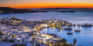 Mediterranean Collection: Chora (Mykonos Town), Mykonos, Cyclades Islands, Greece