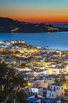 Images Dated 10th October 2018: Chora (Mykonos Town), Mykonos, Cyclades Islands, Greece