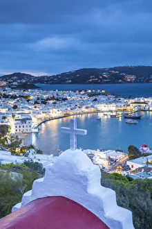 Images Dated 10th October 2018: Chora (Mykonos Town), Mykonos, Cyclades Islands, Greece