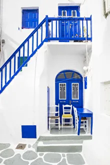 Images Dated 10th October 2018: Chora (Mykonos Town), Mykonos, Cyclades Islands, Greece