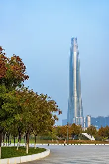 Binhai Prints: Chow Tai Fook Finance Centre (third tallest skyscraper in China in 2025), Tianjin, China