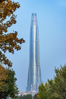 Binhai Prints: Chow Tai Fook Finance Centre (third tallest skyscraper in China in 2025), Tianjin, China
