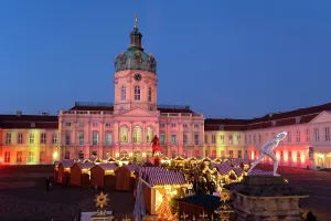 Charlottenburg Prints: Christmas Market, Charlottenburg Palace, Berlin, Germany
