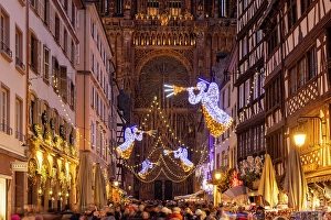 Lit Up Prints: The Christmas market, decorations and illuminations