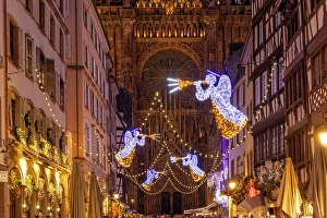 Lit Up Prints: The Christmas market, decorations and illuminations