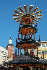 Christmas Market Prints: Christmas market, Spandau, Berlin, Germany