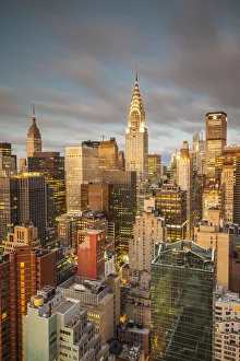 Chrysler Building and Empire State Building, Midtown Manhattan, New York City, New York