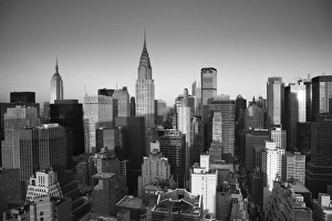 Chrysler Building & Midtown Manhattan Skyline, New York City, USA
