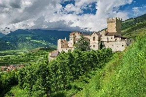 Val Venosta Prints: Churburg castle (Castel Coira), Schluderns-Sluderno, Alto Adige-South Tyrol, Italy