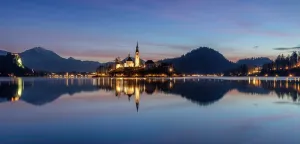 Lake Bled Prints: Church of the Assumption of the Blessed Virgin Mary