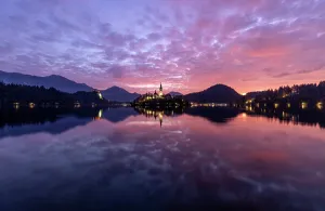 Lake Bled Prints: Church of the Assumption of the Blessed Virgin Mary