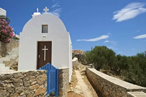 Images Dated 3rd July 2015: Church in Chora, Folegandros, Cyclades, Greece