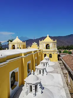 Convent Prints: Church and Convent of La Merced, Antigua Guatemala, Sacatepequez Department, Guatemala