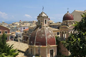 Images Dated 12th April 2012: Church, Corfu-Town, Corfu, Ionian Islands, Greece
