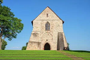 Images Dated 18th July 2022: Church fragment at Lorsch monastry, UNESCO World Heritage Site, Lorsch, Hessen, Germany