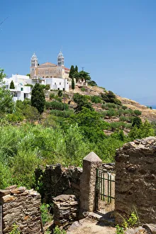 Paros Prints: Church of the Holy Trinity, lefkes Paros, Greece