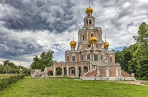 Virgin Mary Prints: Church of the Intercession (1694), Fili, Moscow, Russia