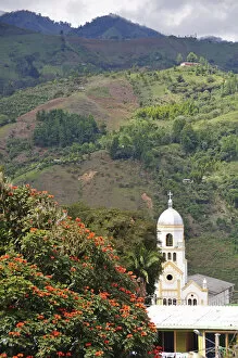 Images Dated 28th June 2012: Church in Inza, Colombia, South America