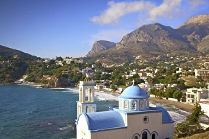 Images Dated 11th June 2015: Church At Kantouni, Kalymnos, Dodecanese, Greek Islands, Greece, Europe