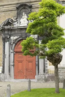 Antwerpen Prints: Church in Klein Begijnhof (Small Beguinage) (UNESCO World Heritage Site), Ghent, Flanders