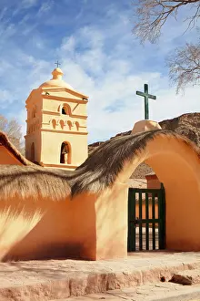 Atacama Prints: The church of Our Lady of Bethlehem