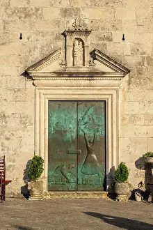 Perast Prints: Church of Our Lady of the Rock near Perast, Kotor Bay, Montenegro