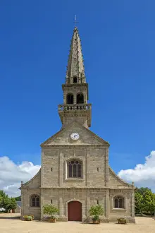 Quimper Prints: Church of Loctudy; Quimper; Finistere; Brittany; France