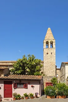 Grosseto Prints: Church of Magliano in Tuscany, Grosseto, Maremma, Tuscany, Italy