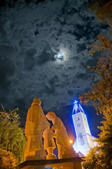 Images Dated 27th June 2012: Church at night, Leticia, Colombia