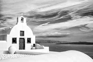 Church in Oia, Santorini (Thira), Greece