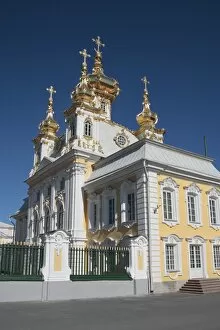 Images Dated 17th May 2007: Church of the palace, Peterhof, near St