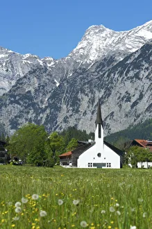 Church in Pertisau, Lake Achensee, Tyrol, Austria