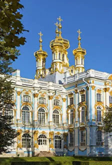 Images Dated 22nd March 2021: Church of the Resurrection, Catherine Palace, Pushkin (Tsarskoye Selo), near St