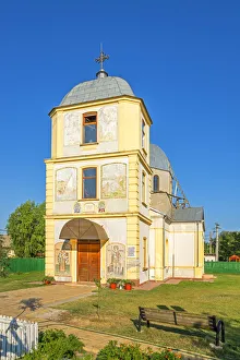 Orthodox Church Prints: Church of Saint George, Danube Delta, Dobrudscha, Romania
