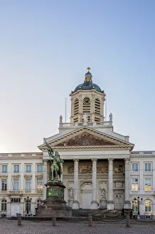 Church of Saint Jacques-sur-Coudenberg at Place Royale, Brussels, Belgium