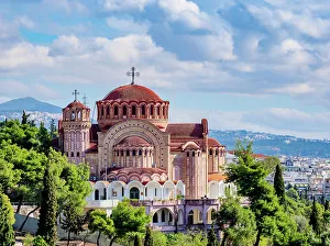Thessaloniki Prints: Church of Saint Pavlos, Thessaloniki, Central Macedonia, Greece