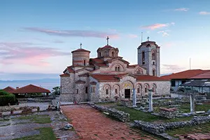 Macedonia Prints: Church of Saints Clement and Panteleimon, Ohrid, North Macedonia