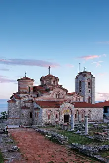 Macedonia Prints: Church of Saints Clement and Panteleimon, Ohrid, North Macedonia