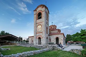 Macedonia Prints: Church of Saints Clement and Panteleimon, Ohrid, North Macedonia