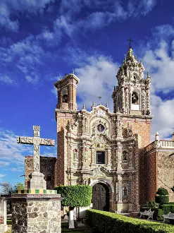 Church of San Francisco Acatepec, Cholula, Puebla State, Mexico
